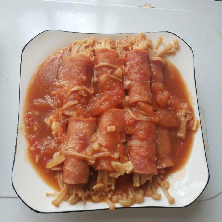 金针菇培根卷