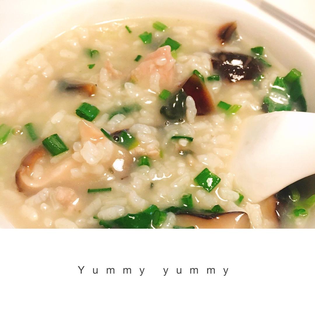 十五分钟快手之香滑皮蛋瘦肉粥(附五分钟电饭煲电压力锅更快捷方法)