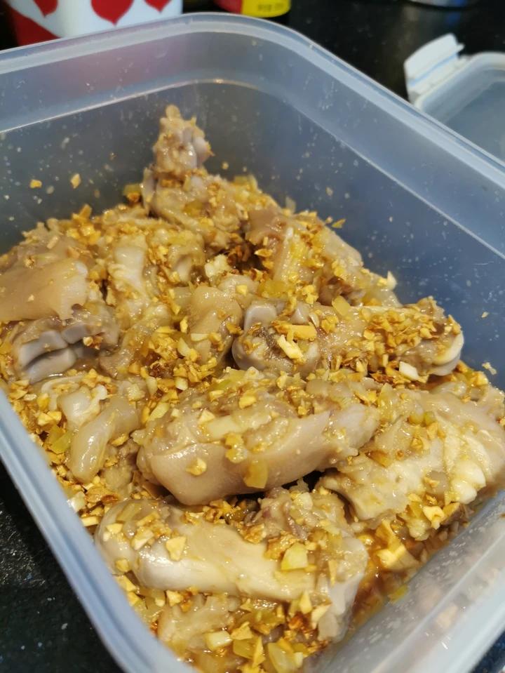 超级美味的《沙姜猪手》