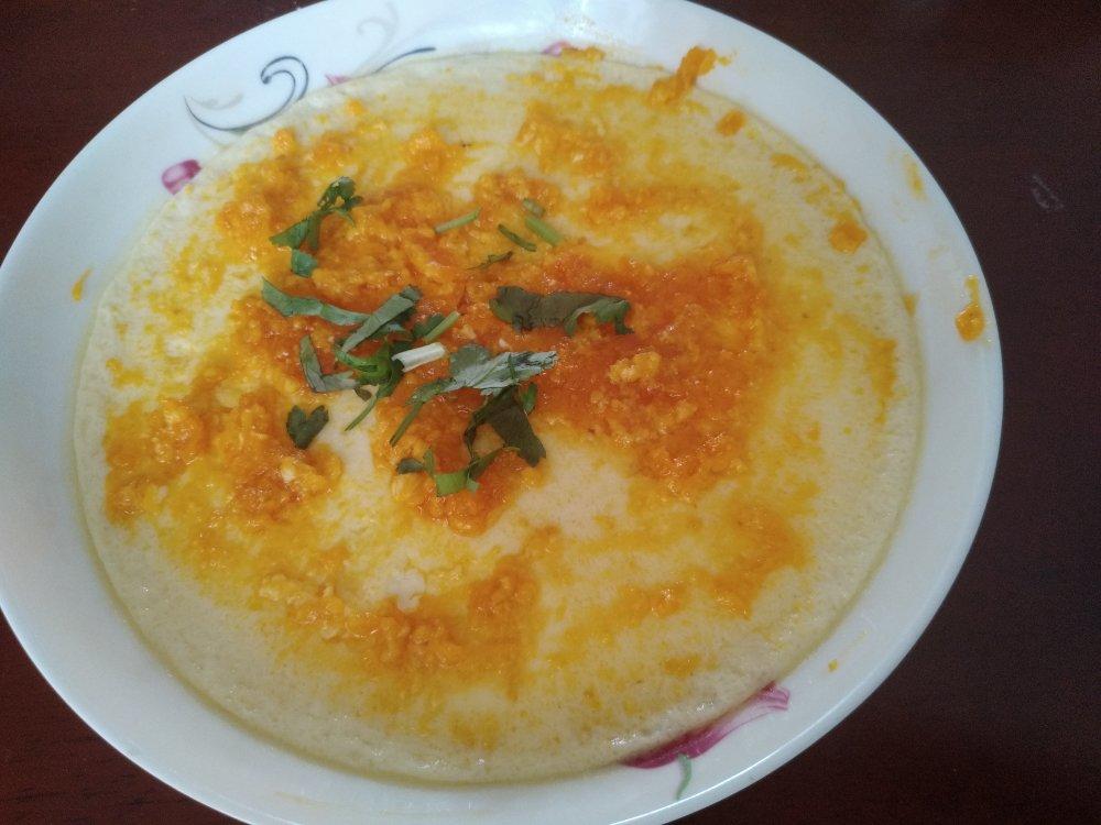 咸蛋黄鸡蛋羹