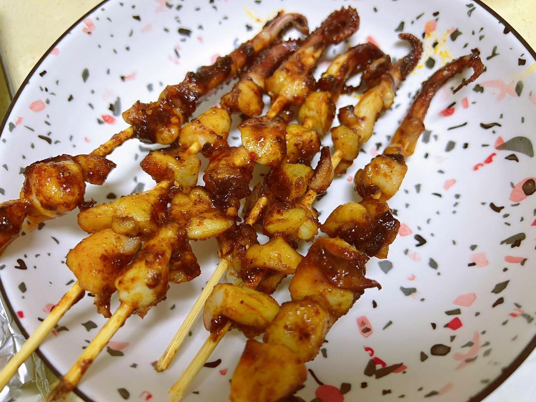 烤鱿鱼（烤箱版）秒杀铁板烧