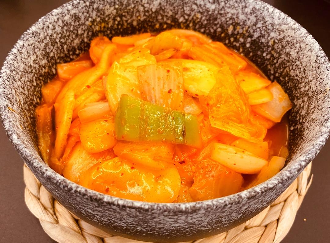 韩式泡菜炒年糕