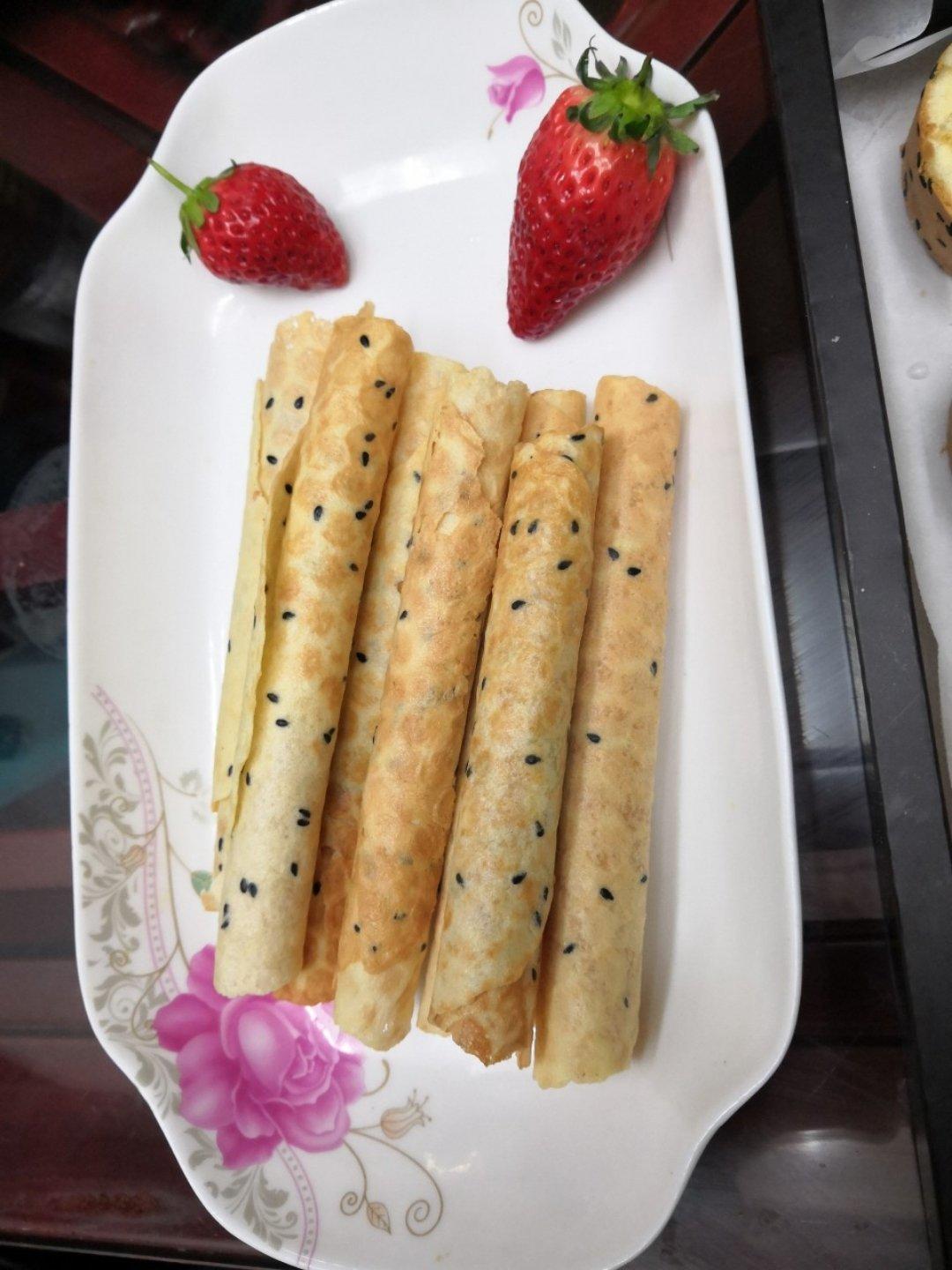 香酥不腻的蛋卷