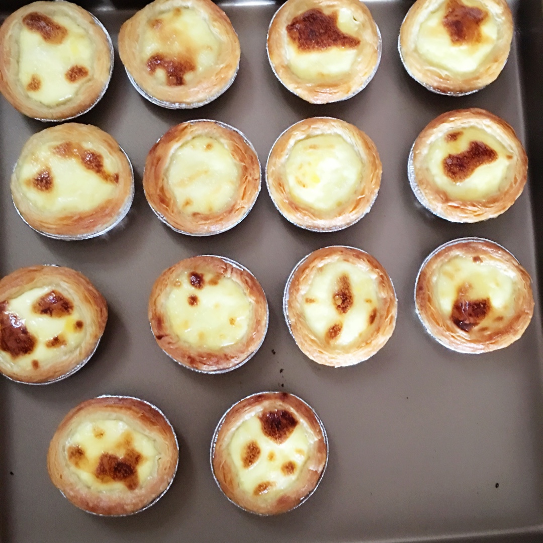 超完美味道超正的蛋挞配方，比KFC的还要嫩还要香~做过最好吃的蛋挞配方