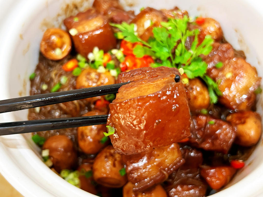 家常红烧肉 咸甜适中营养美味的做法