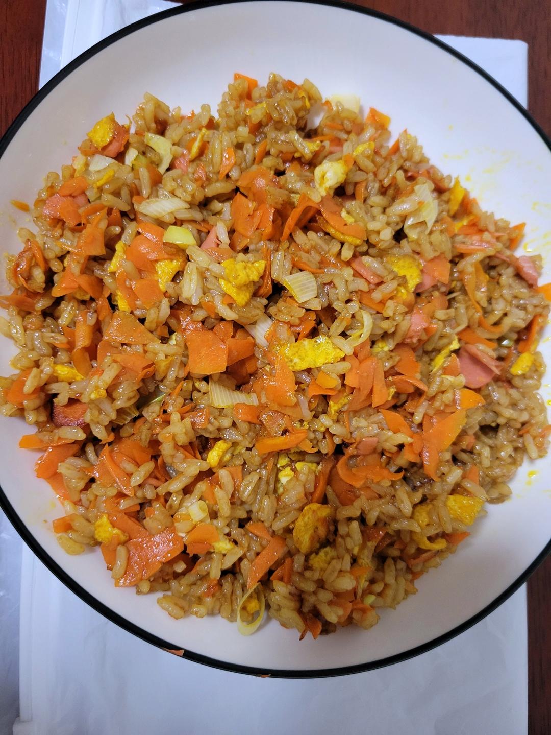 老妈炒了三十年的米饭了真的太香了🔥🔥