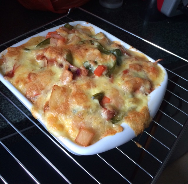 番茄鸡肉浓情焗饭【两人份】