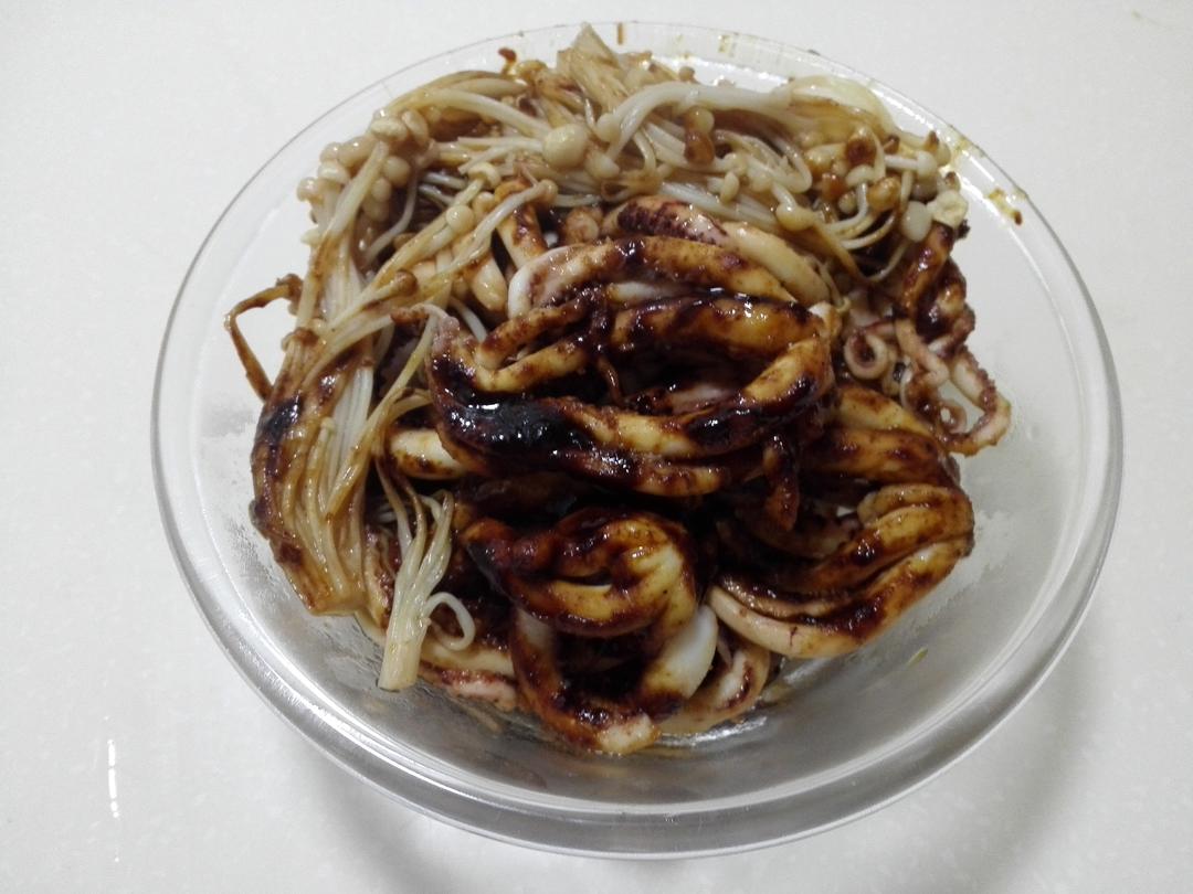 酱汁烤鱿鱼