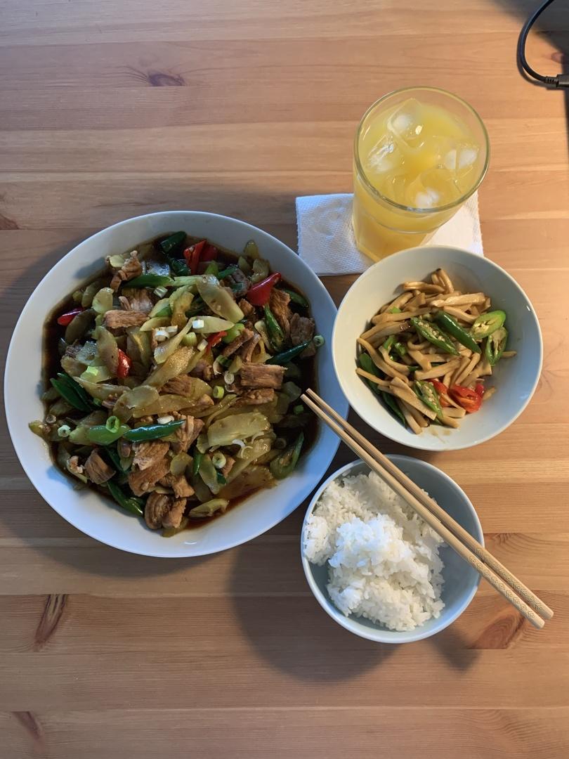 莴笋炒肉