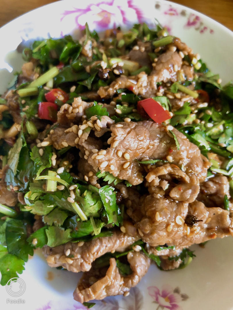 这个太绝了｜香菜拌牛肉‼️巨好吃