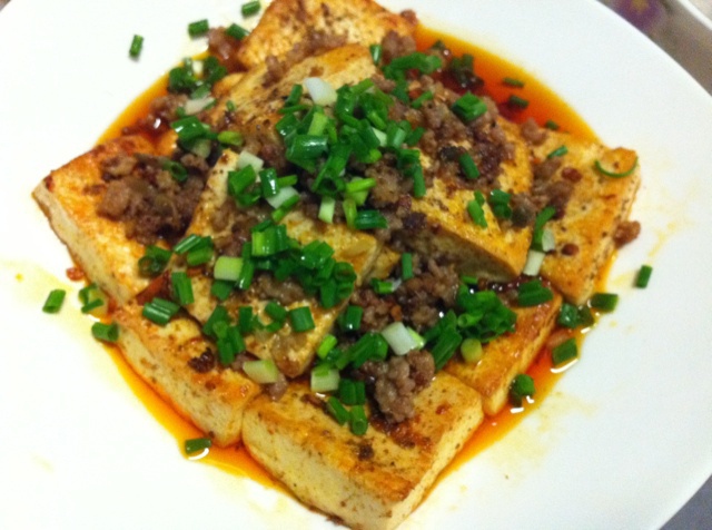 微波烤豆腐