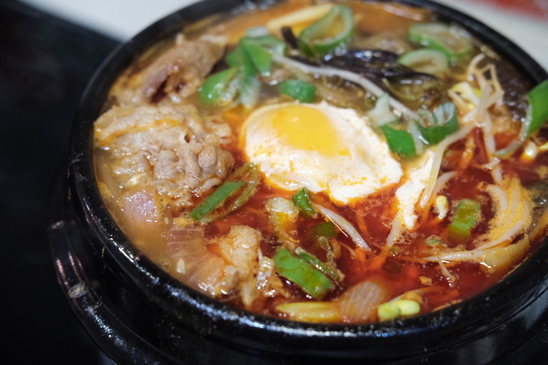 韩式辣肥牛卷汤的做法
