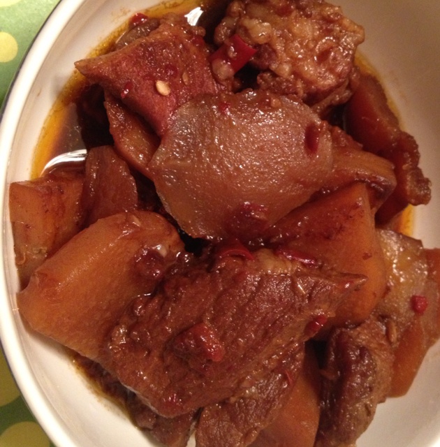 软焖土豆带皮肉