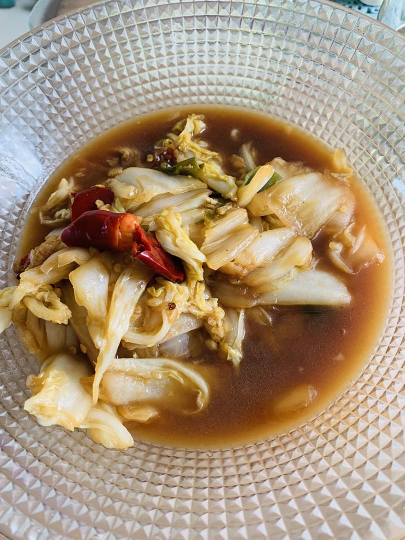 绝对好吃的醋熘白菜