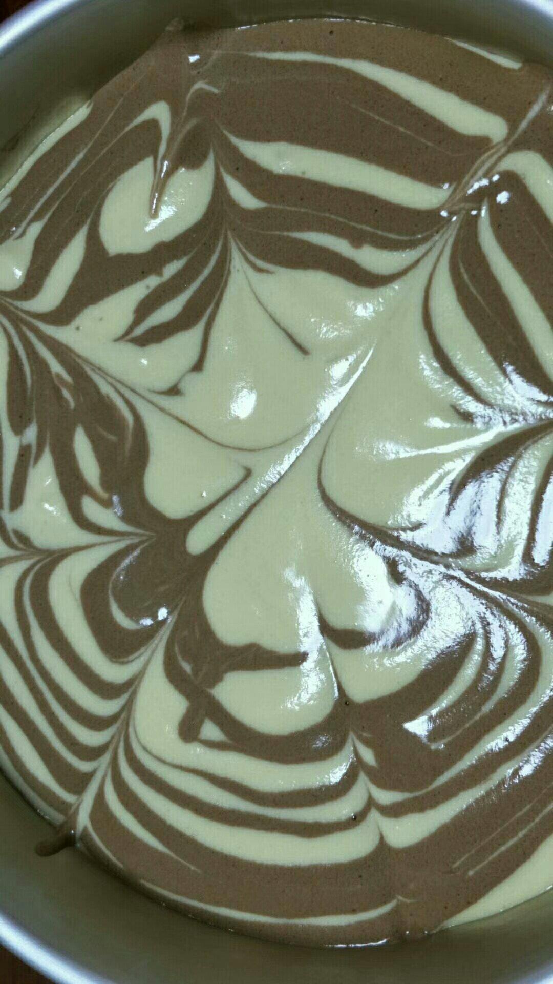 斑马纹戚风蛋糕