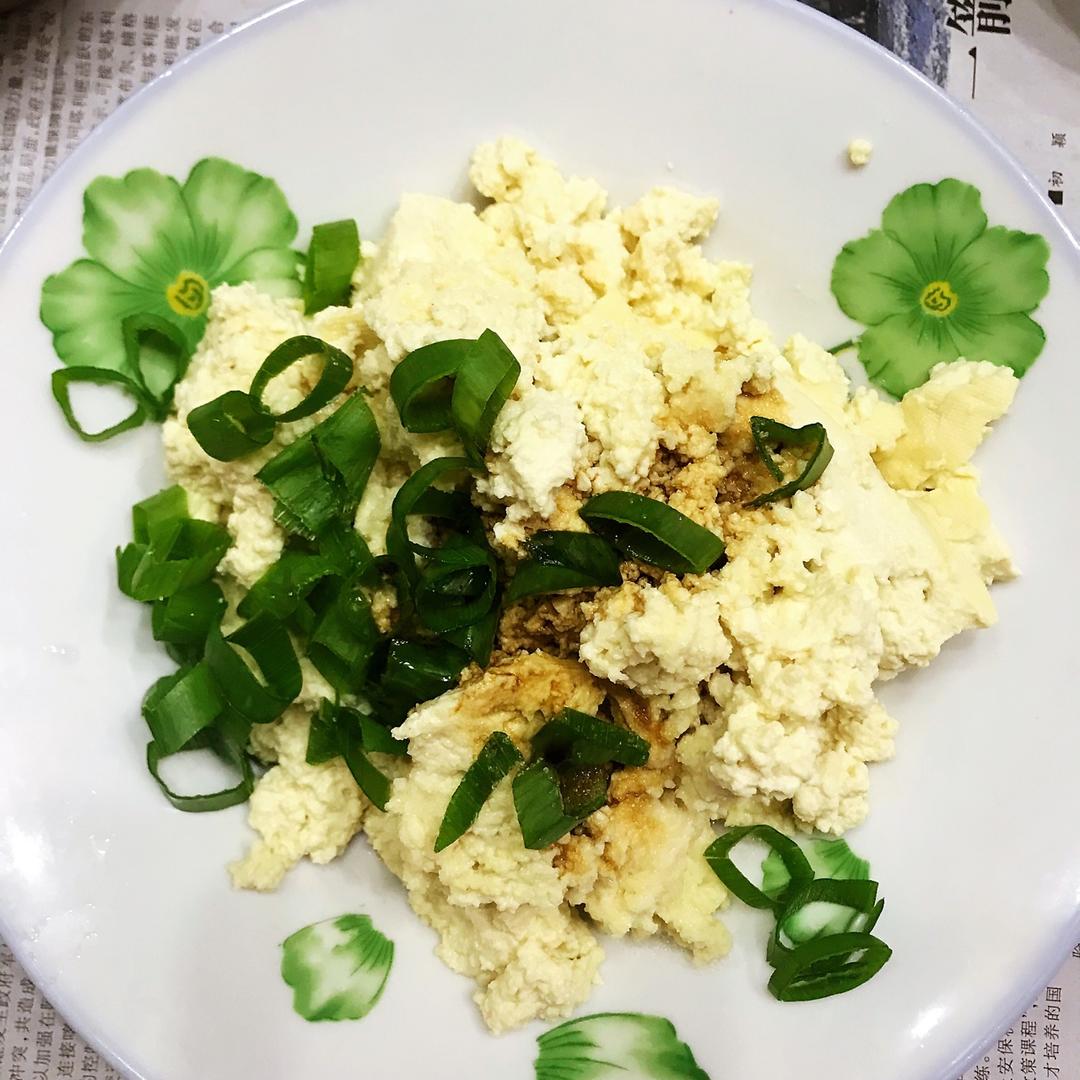小葱拌豆腐
