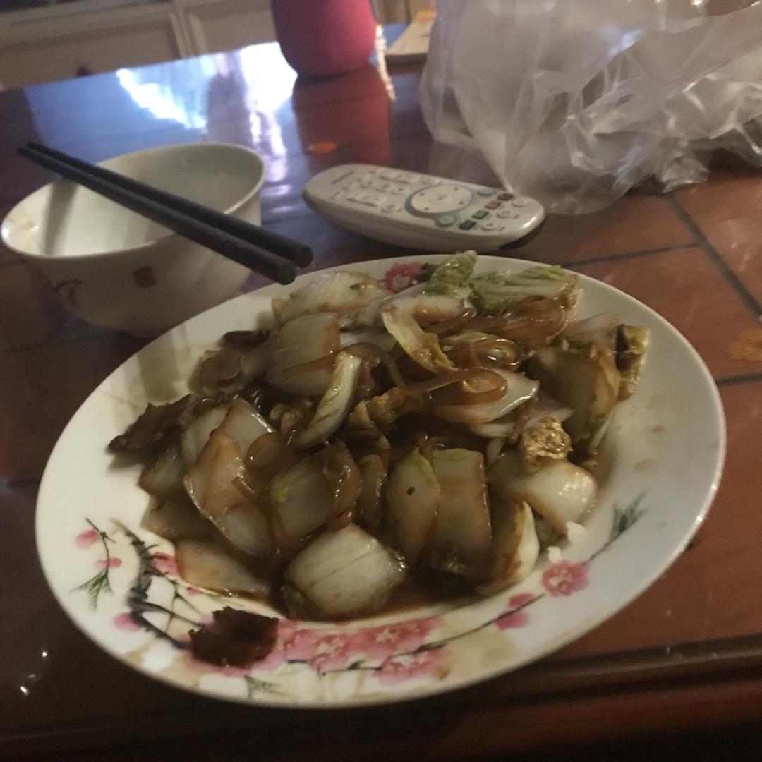 白菜烧粉条