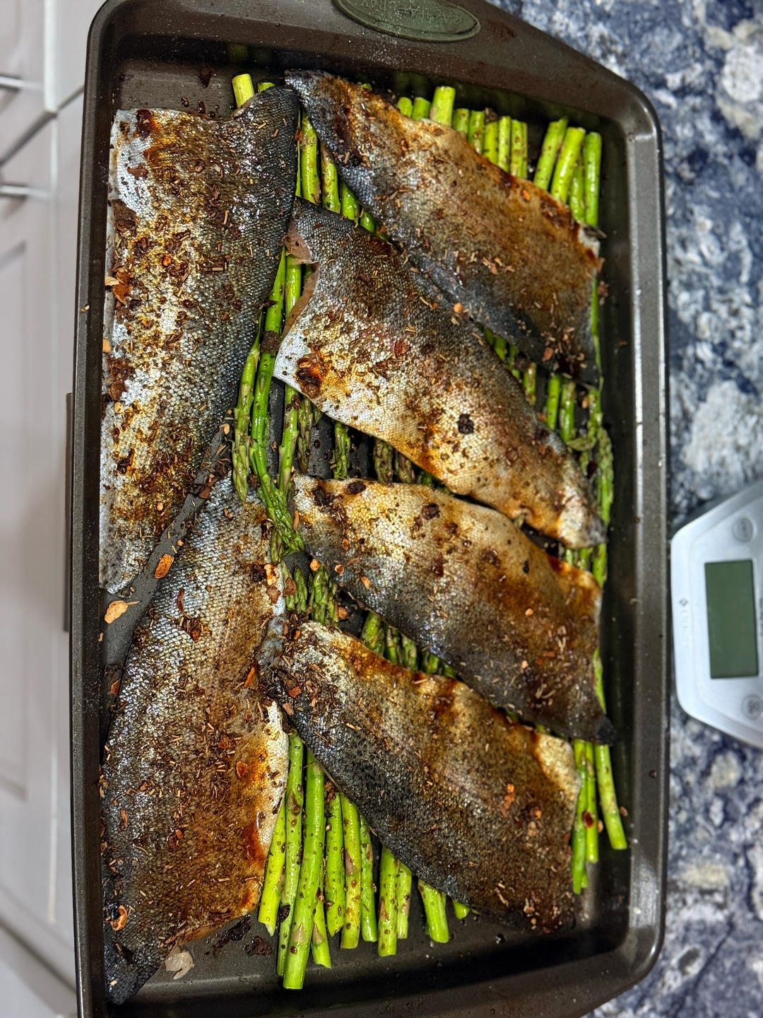 地中海式香料烤鱼-Mediterranean Style Roasted Whole Fish