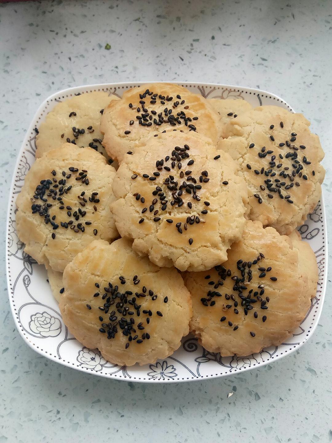 酥到不得了的桃酥的做法（不含泡打粉版）