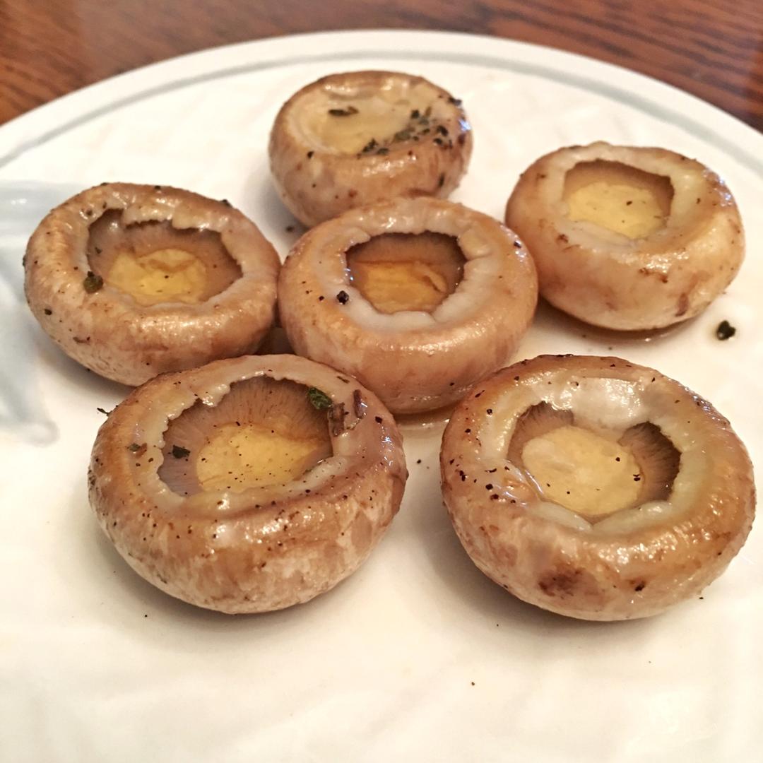 保留最原始鲜味儿的煎口蘑