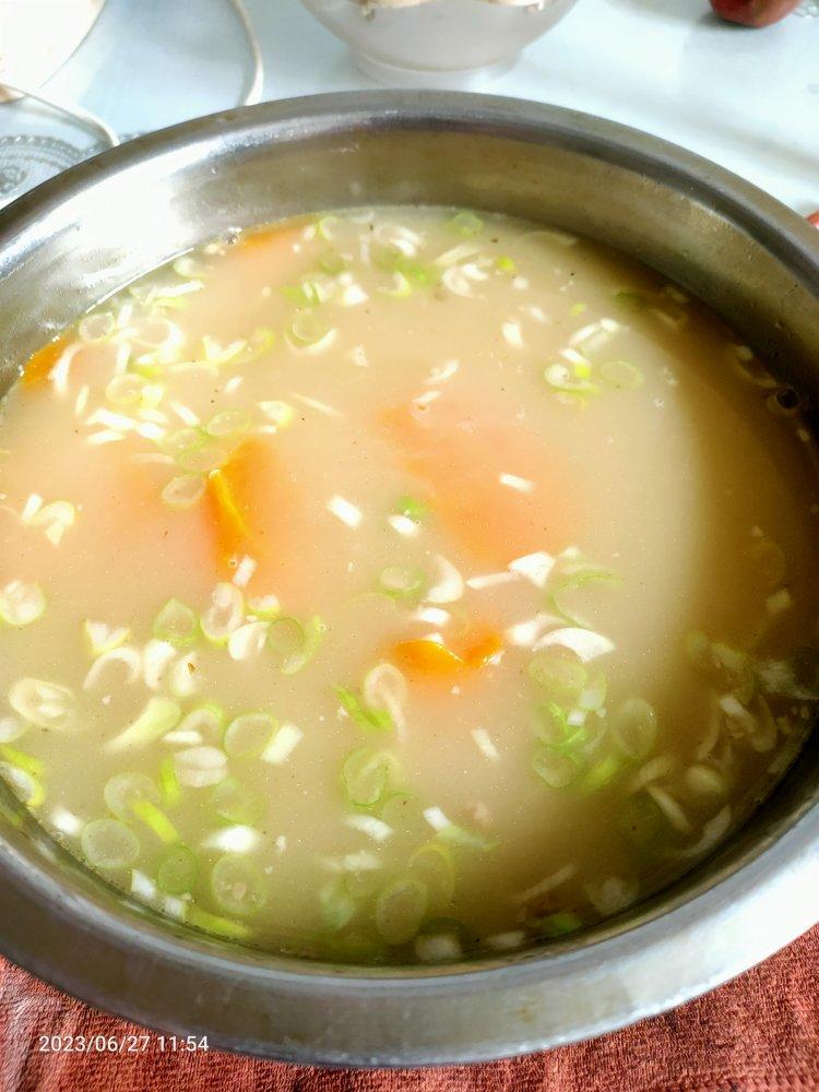 奶白鸭架汤（烤鸭）