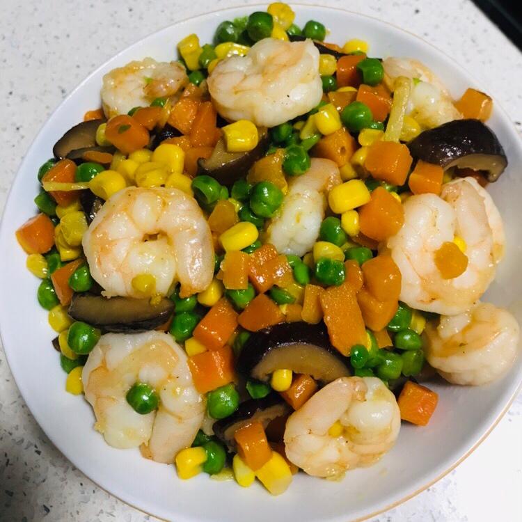 青豆虾仁