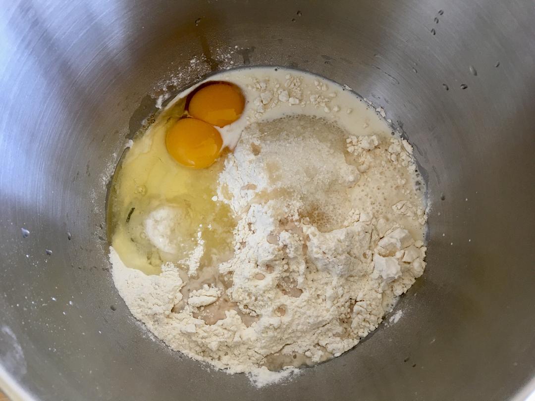 纯奶手撕吐司的做法 步骤1