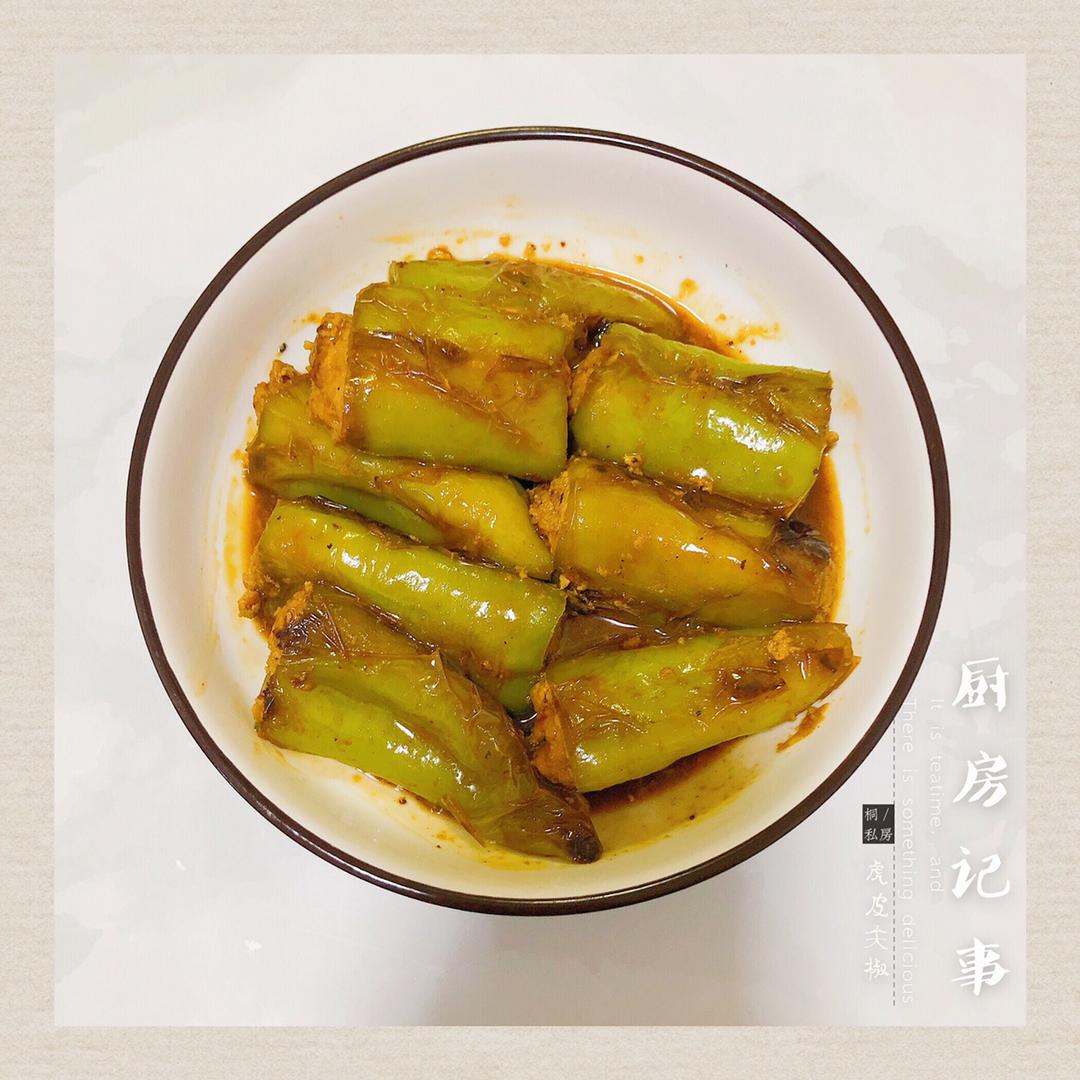 下饭菜肴--青椒酿肉