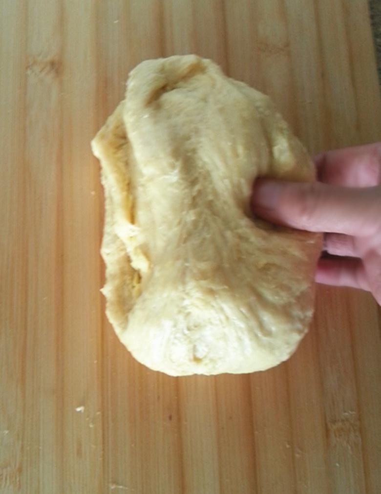 菠萝包（附10分钟手套膜和快速软面包做法）的做法 步骤7