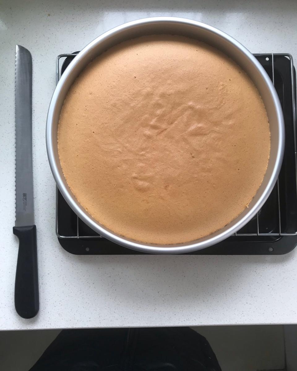 十寸戚风蛋糕胚