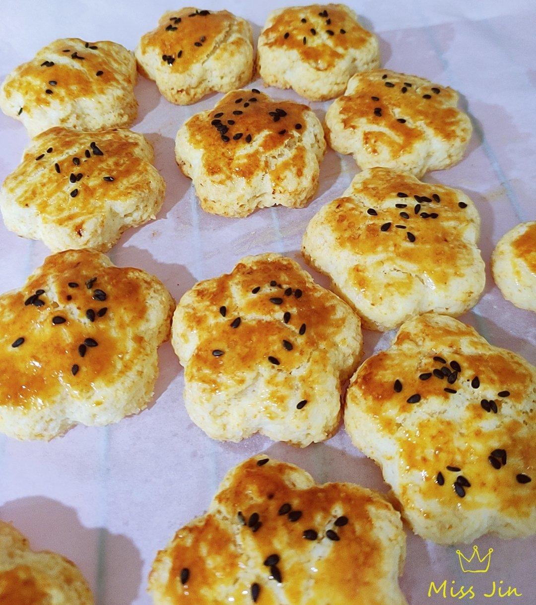 芝麻司康小饼干——新手必做 超简单