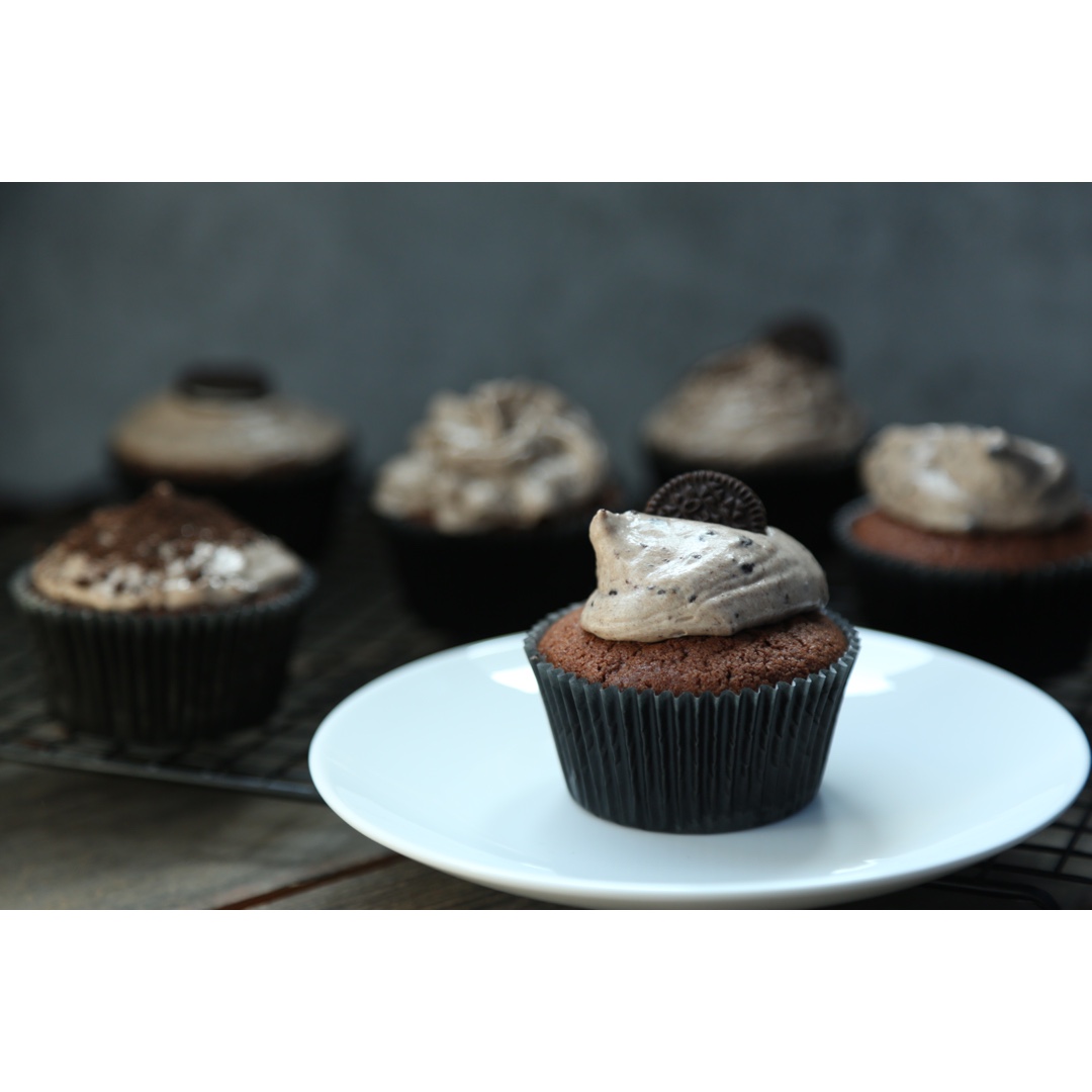 【Cupcake Jemma】曲奇奥利奥杯子蛋糕Cookies & Cream Oreo Cupcake