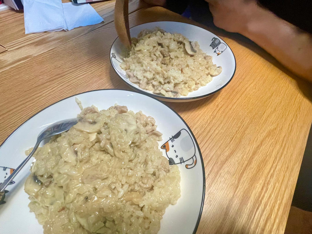 意大利奶油蘑菇烩饭Risotto