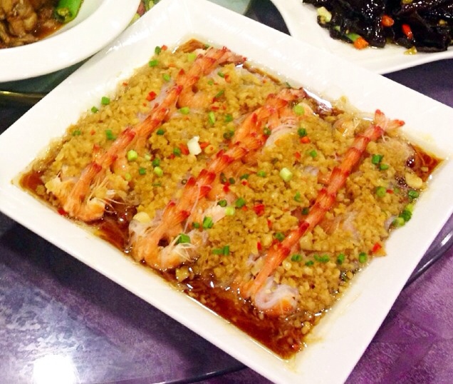 蒜蓉粉丝蒸大虾