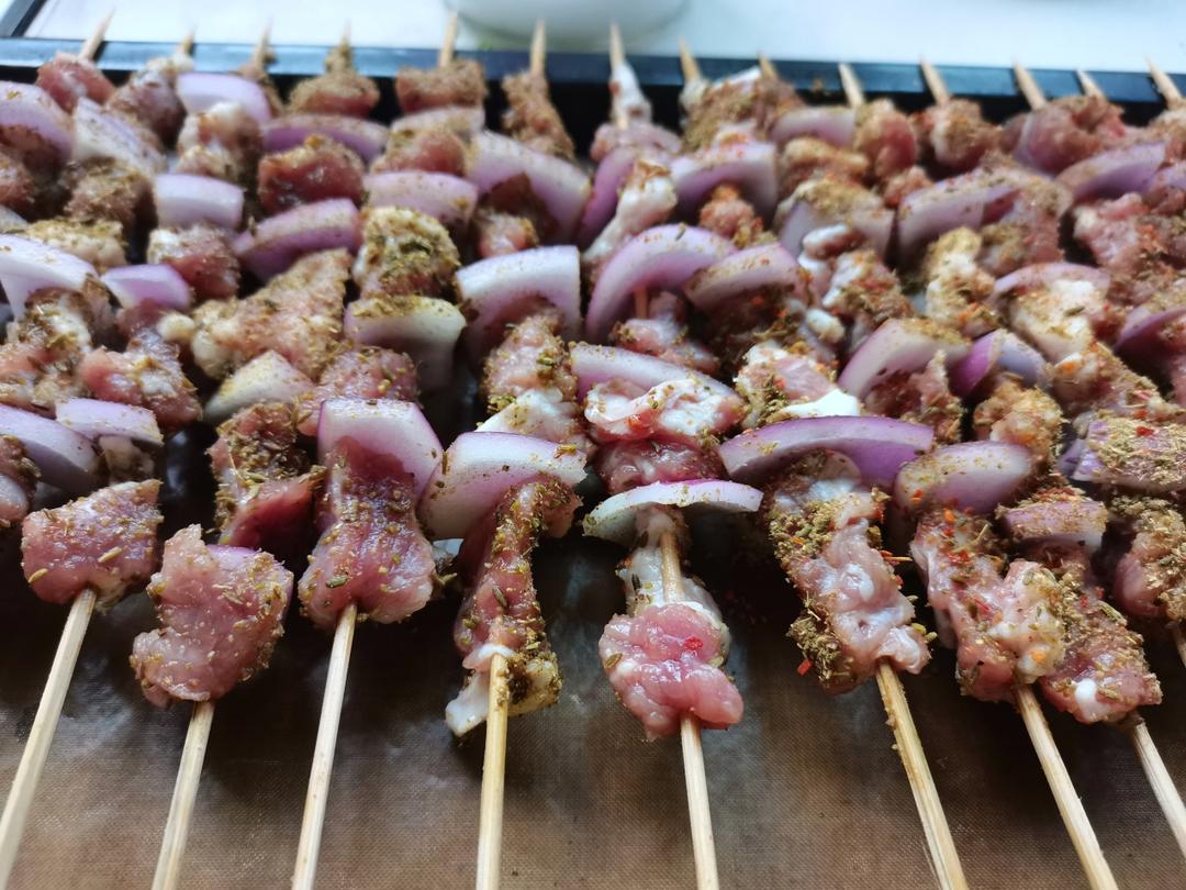 烤箱版羊肉串