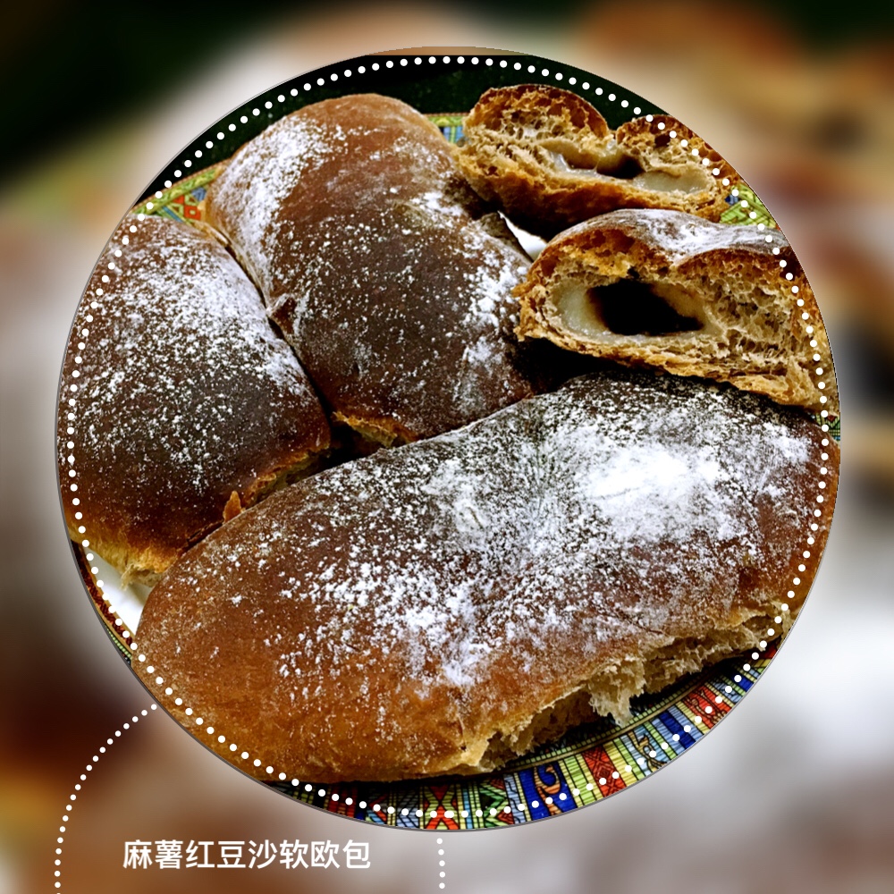 麻薯夹心可可（抹茶）软欧