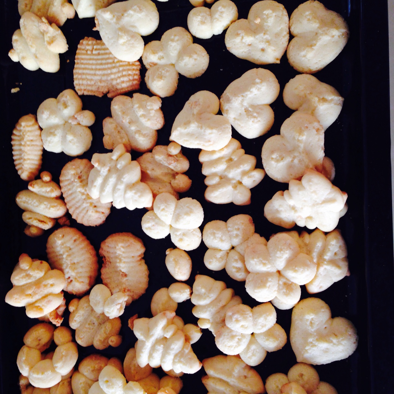 卡通黄油饼干