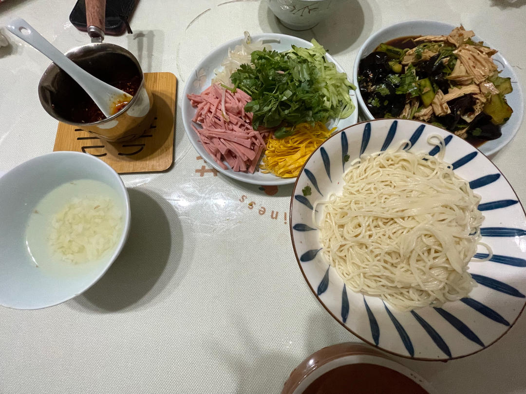 🍜三丝凉面🆒颜值冷面❤️夏日好食