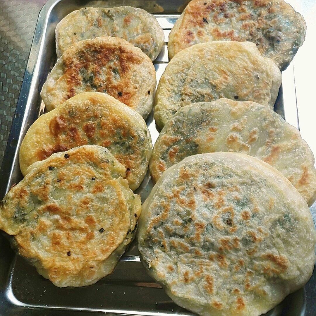 韭菜鸡蛋饼
