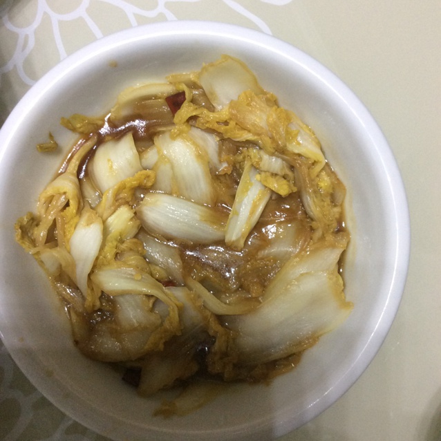 醋溜娃娃菜