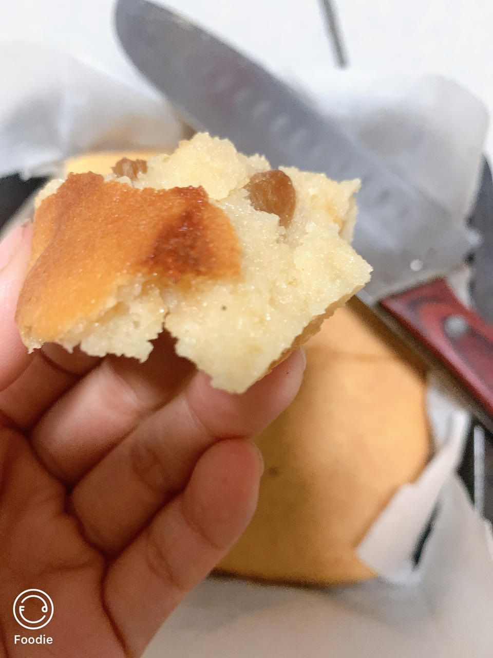 无需揉面‼️只要拌一拌就能做酥掉渣‼️好吃到爆的蔓越莓烤年糕‼