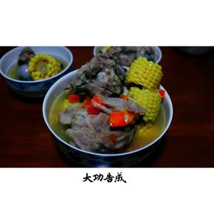 砂锅奥义-棒骨玉米萝卜汤的做法 步骤9
