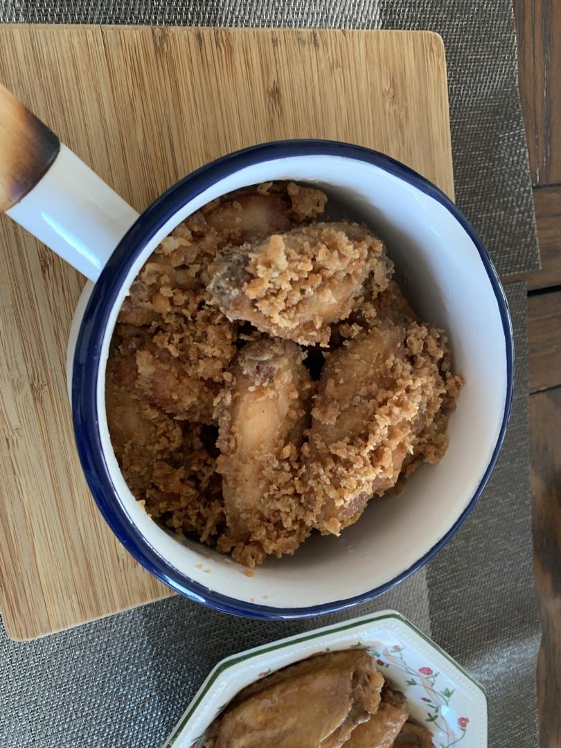 椒盐脆皮鸡翅