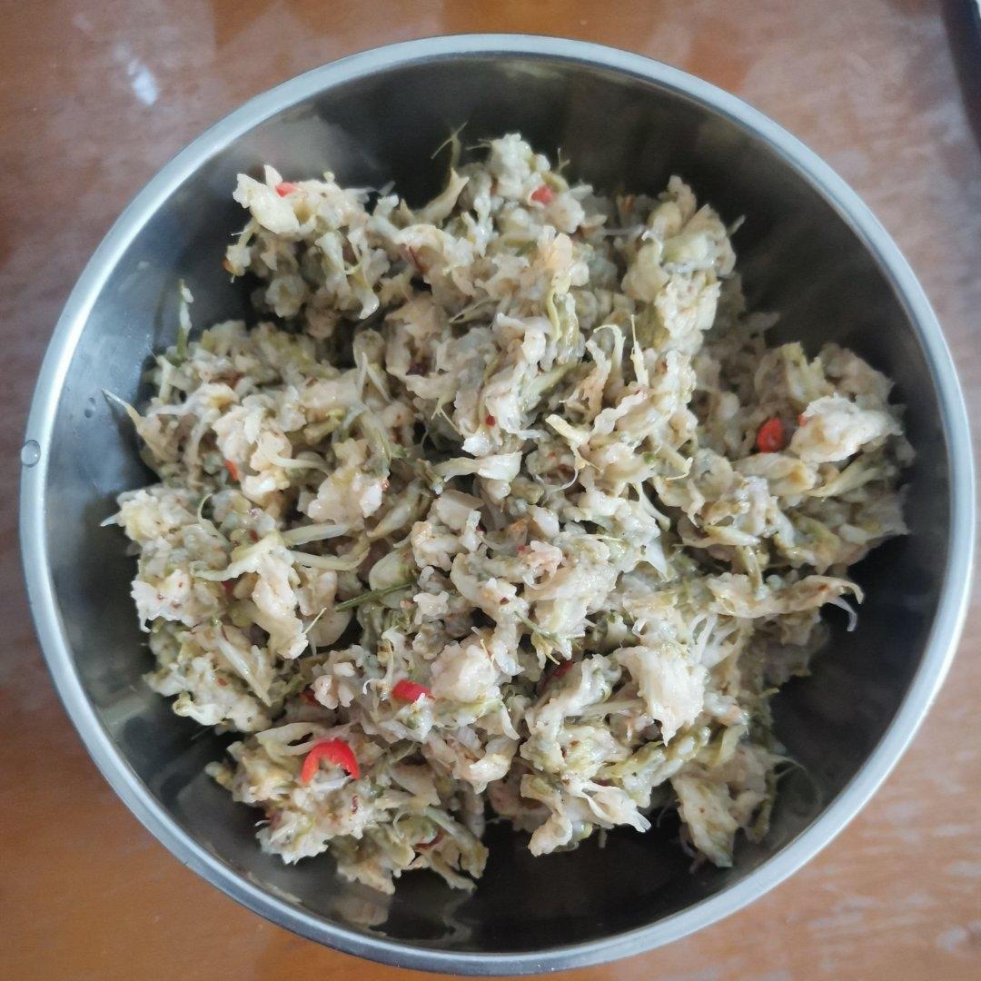 槐花麦饭