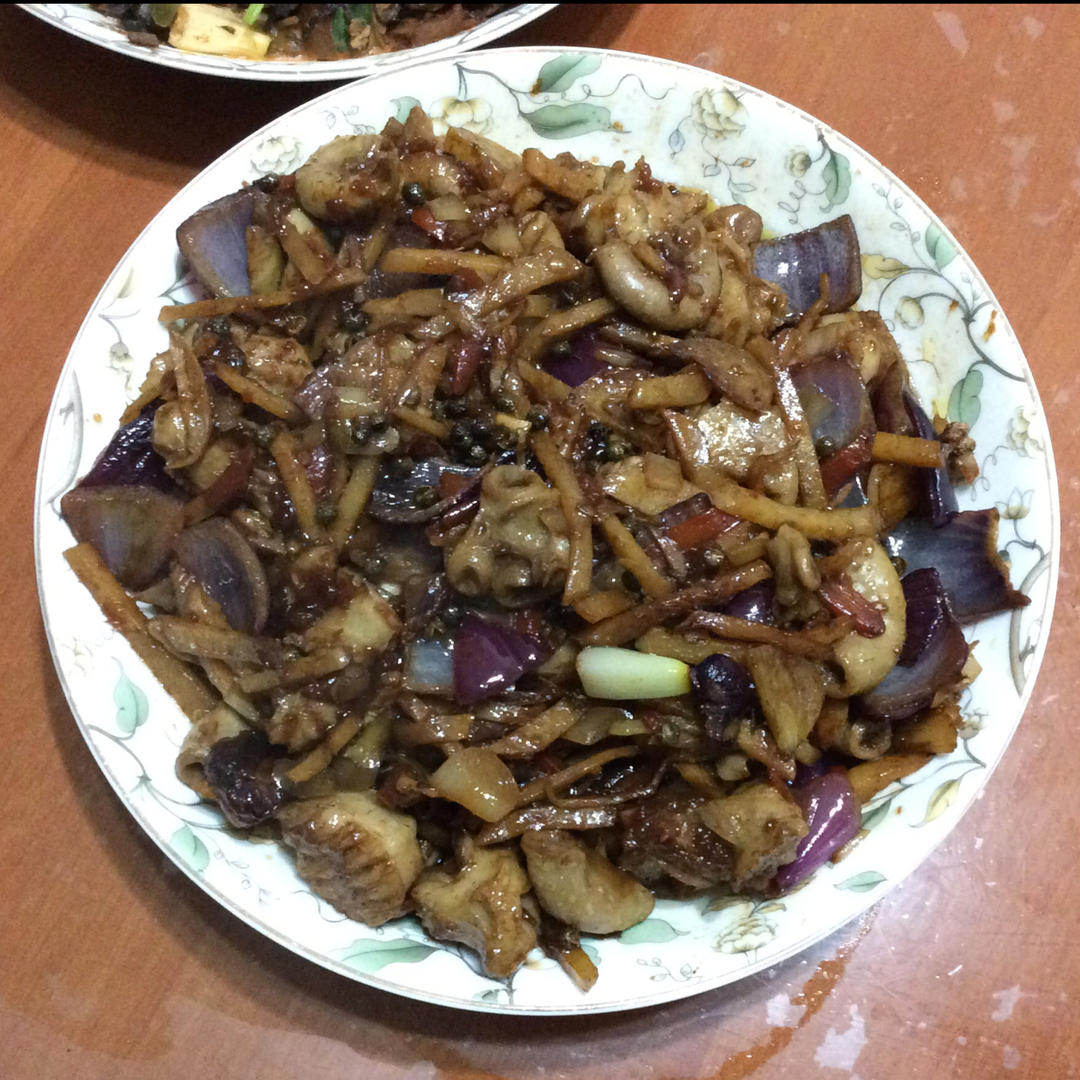 泡仔姜爆炒脆肠