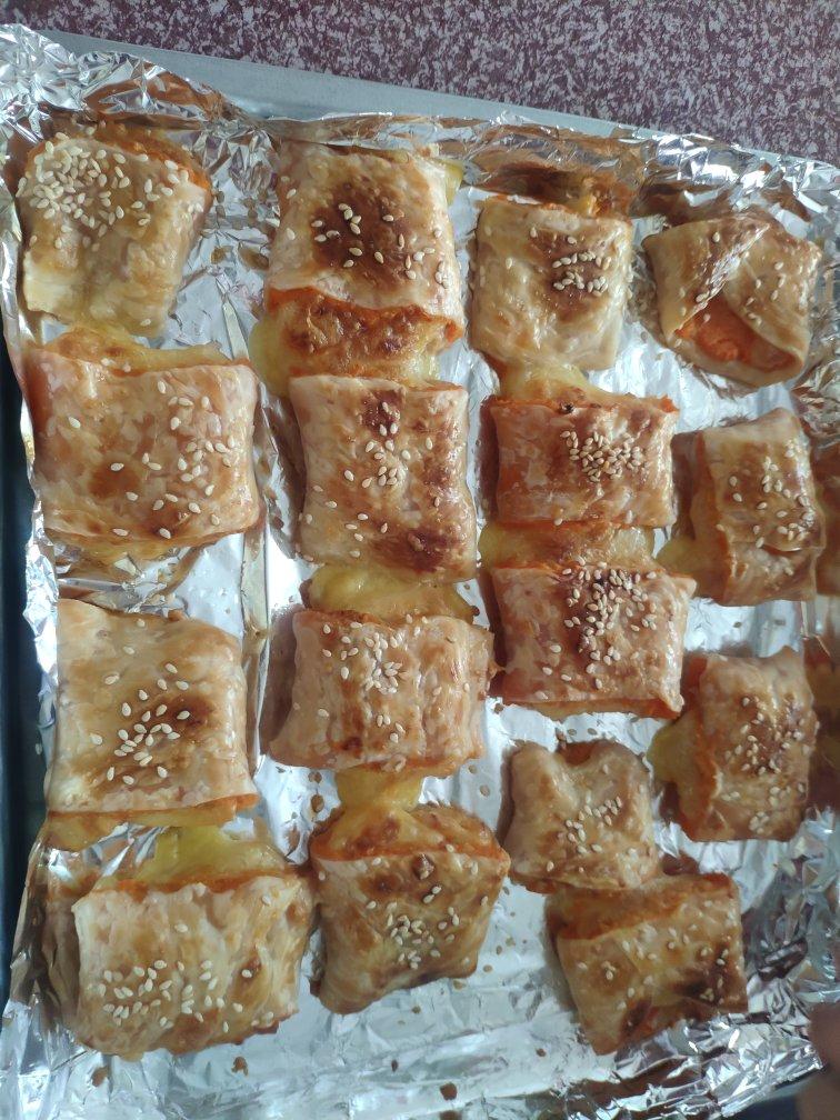 红薯的最好吃的做法🍠红薯饼手抓饼