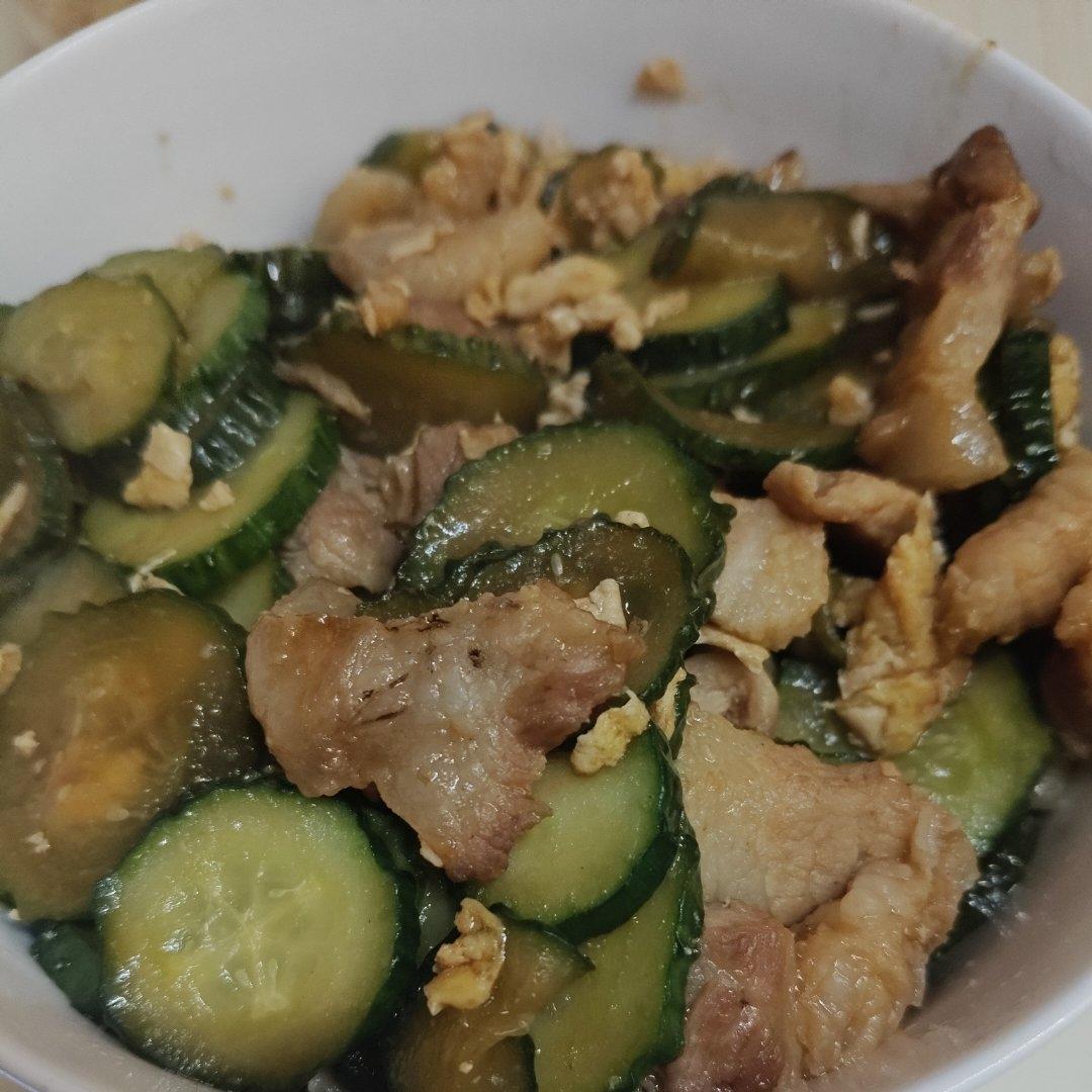 黄瓜炒肉(家常+详细)
