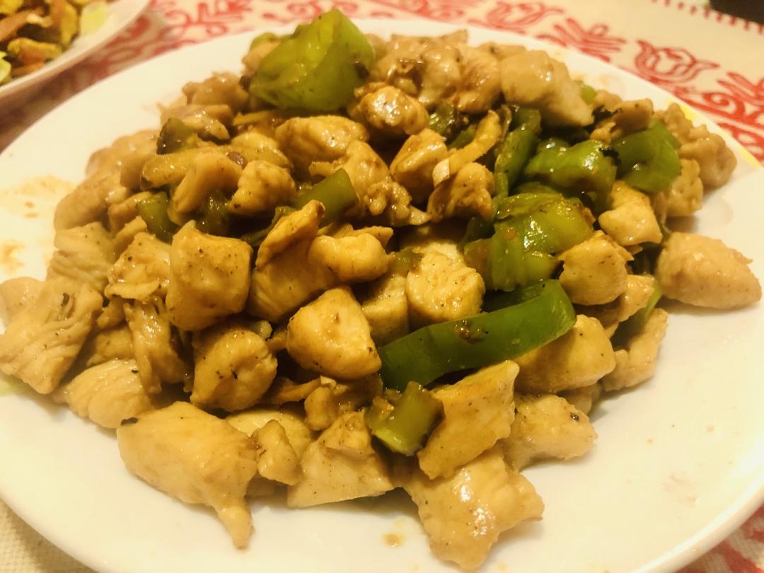 超嫩的小炒鸡胸肉