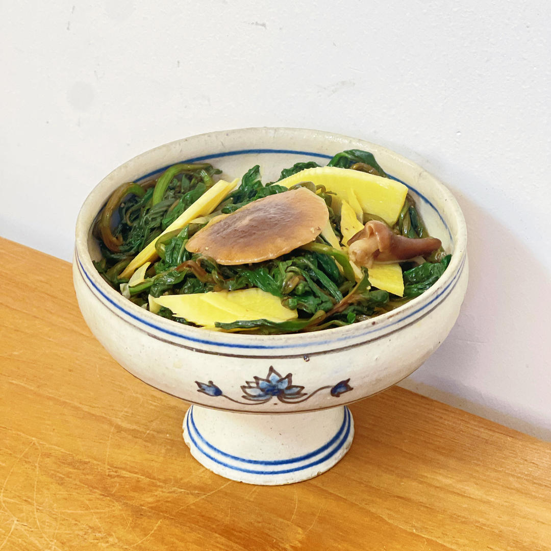 山家三脆—宋人的轻食色拉（山家清供，枸杞叶，祖宗的食谱）