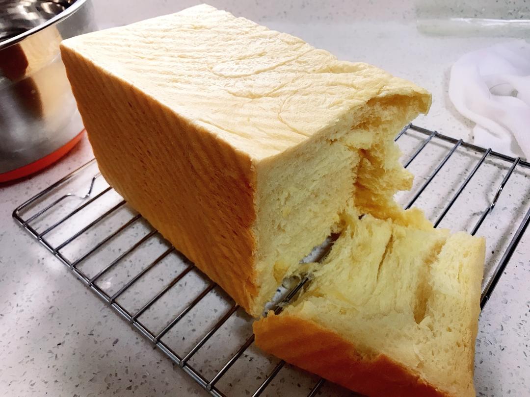 夺命软吐司(๑´ڡ`๑)超软拉丝极速方便的一次发酵吐司